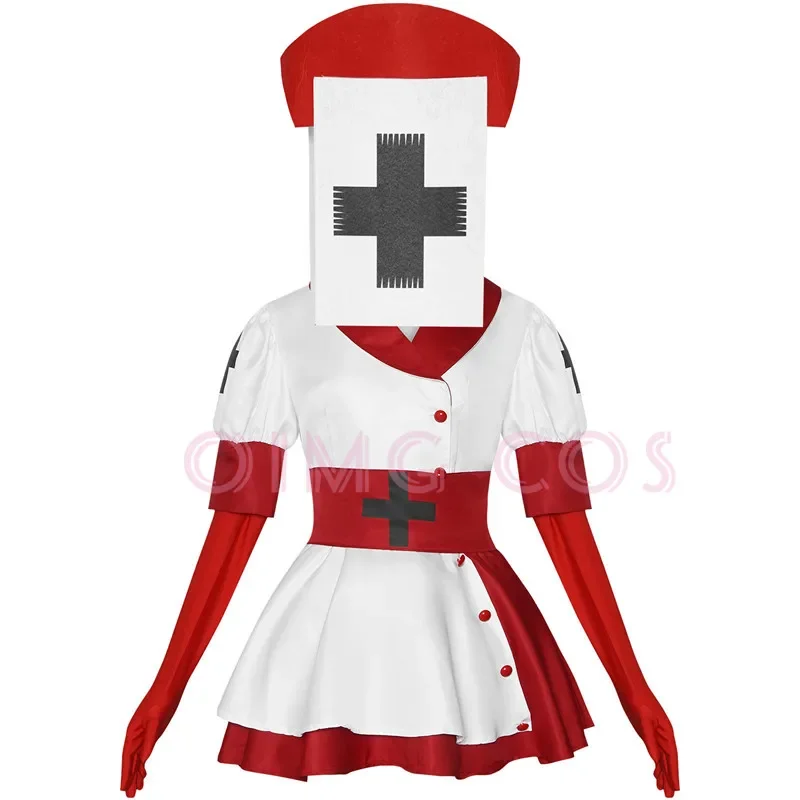Board Game Deception - Dark Deception Harvester Nurse Cosplay Costume