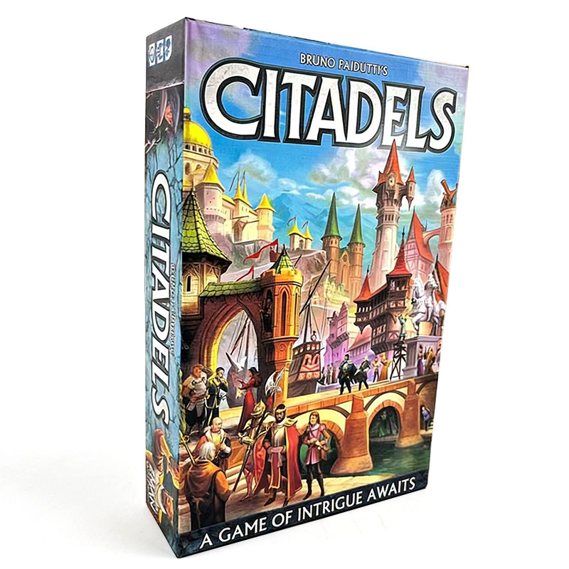Board Game Risk - Citadels Revised Edition Clash Medieval City