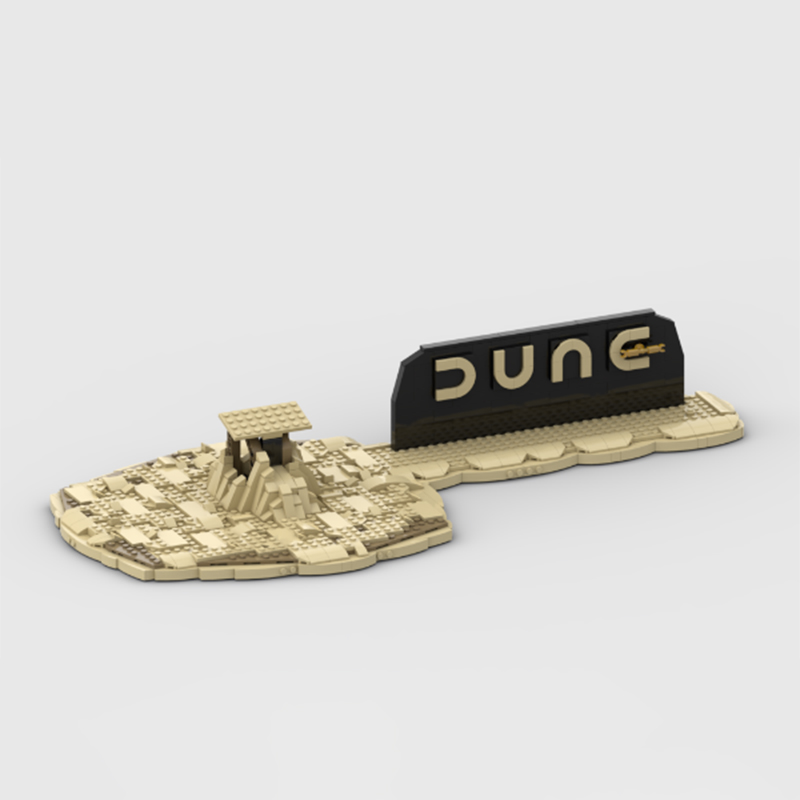 Board Game Dune - 693pcs MOC Display For Set Dune