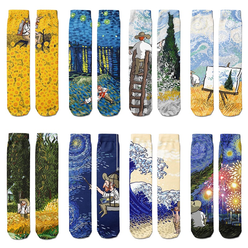 Board Game Bang - New Creative Cartoon Van Gogh Cotton