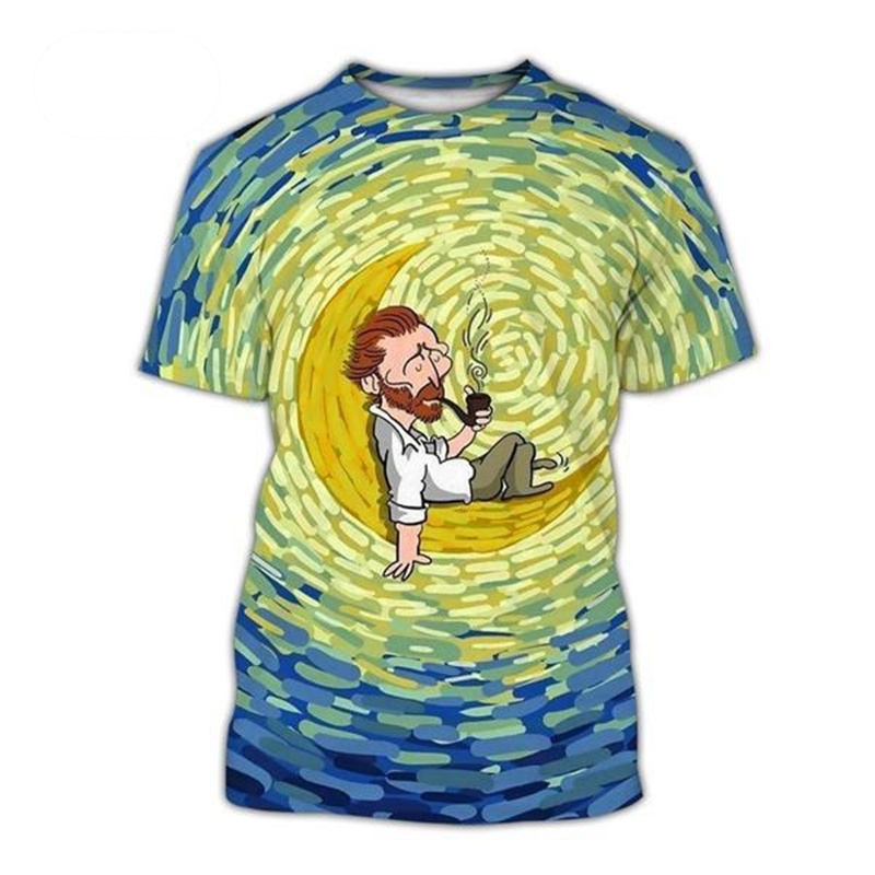 Vincent Van Gogh Pattern T Shi - đánh giá và giá Board Game Bang