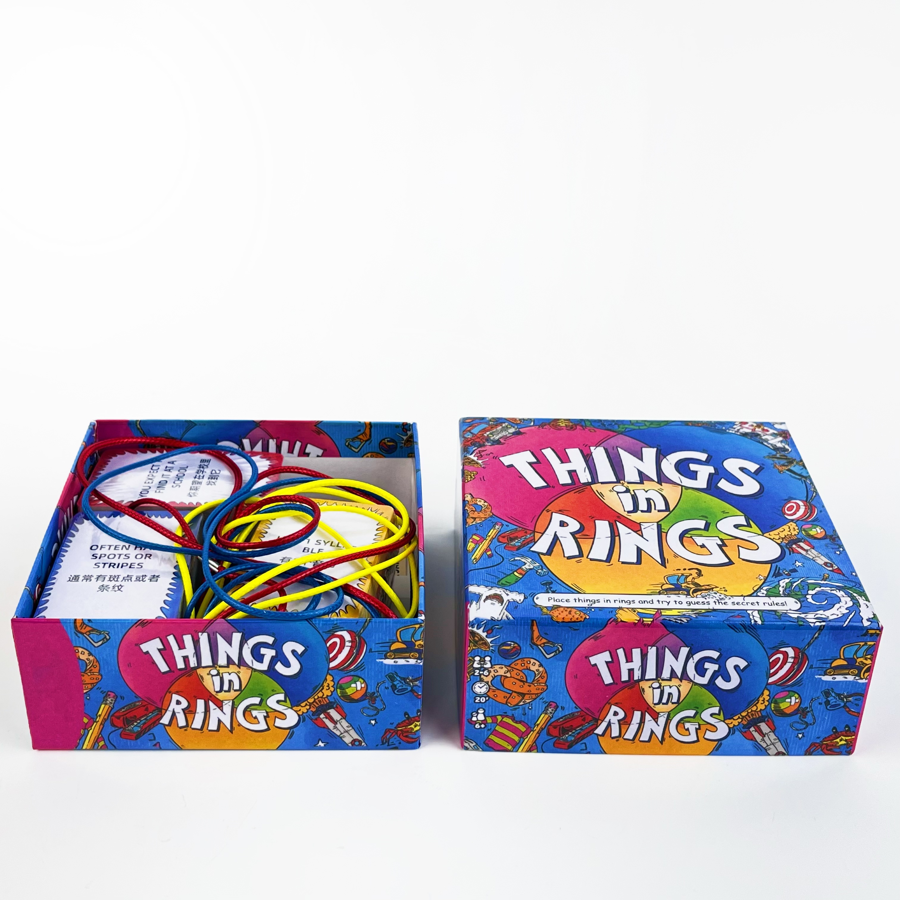 Things In Rings Family Card Li - đánh giá và giá Board Game Solo