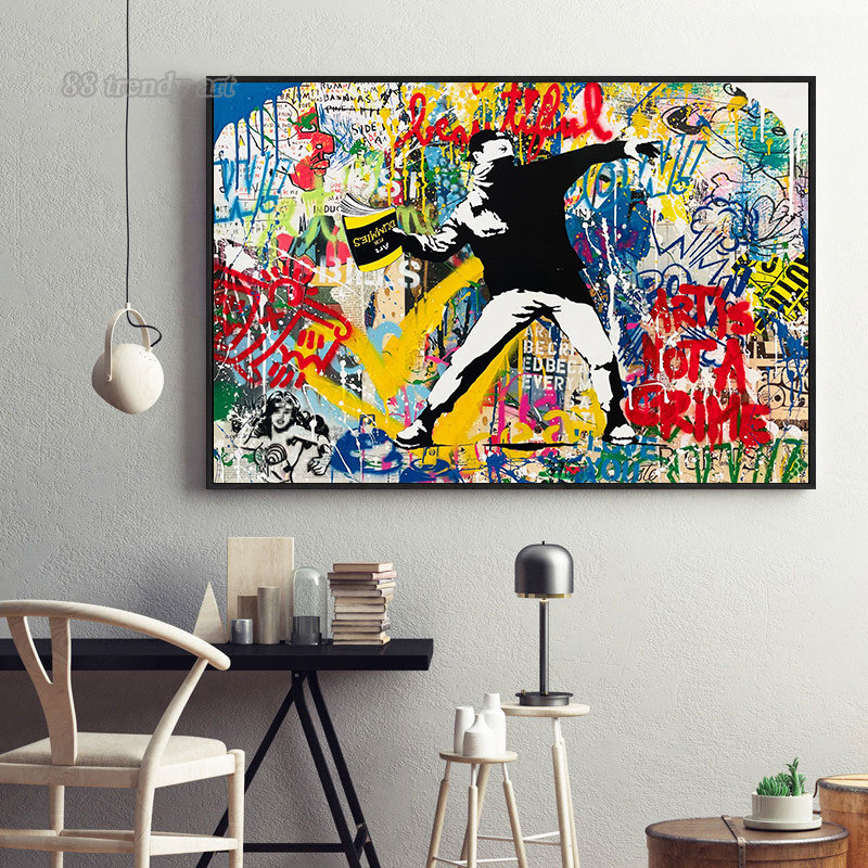 Banksy Street Wall Art Posters - đánh giá và giá Board Game Bang