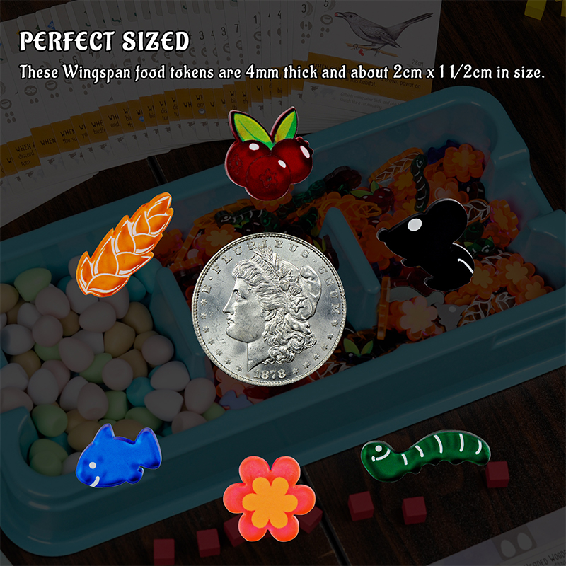 Wingspan Food Resource Tokens  - đánh giá và giá Board Game Wingspan
