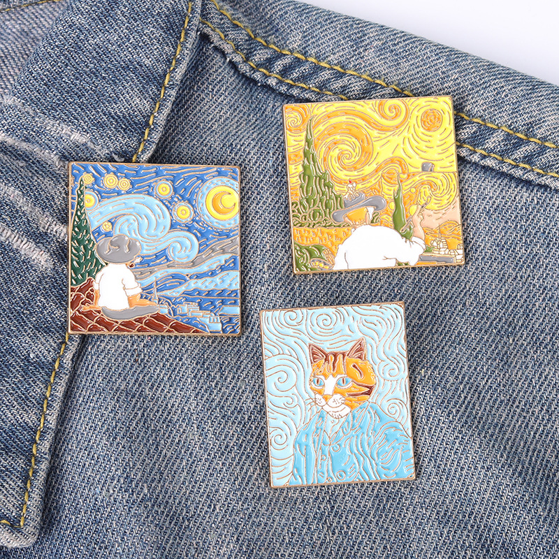 Painting Brooch Van Gogh Brooc - đánh giá và giá Board Game Bang