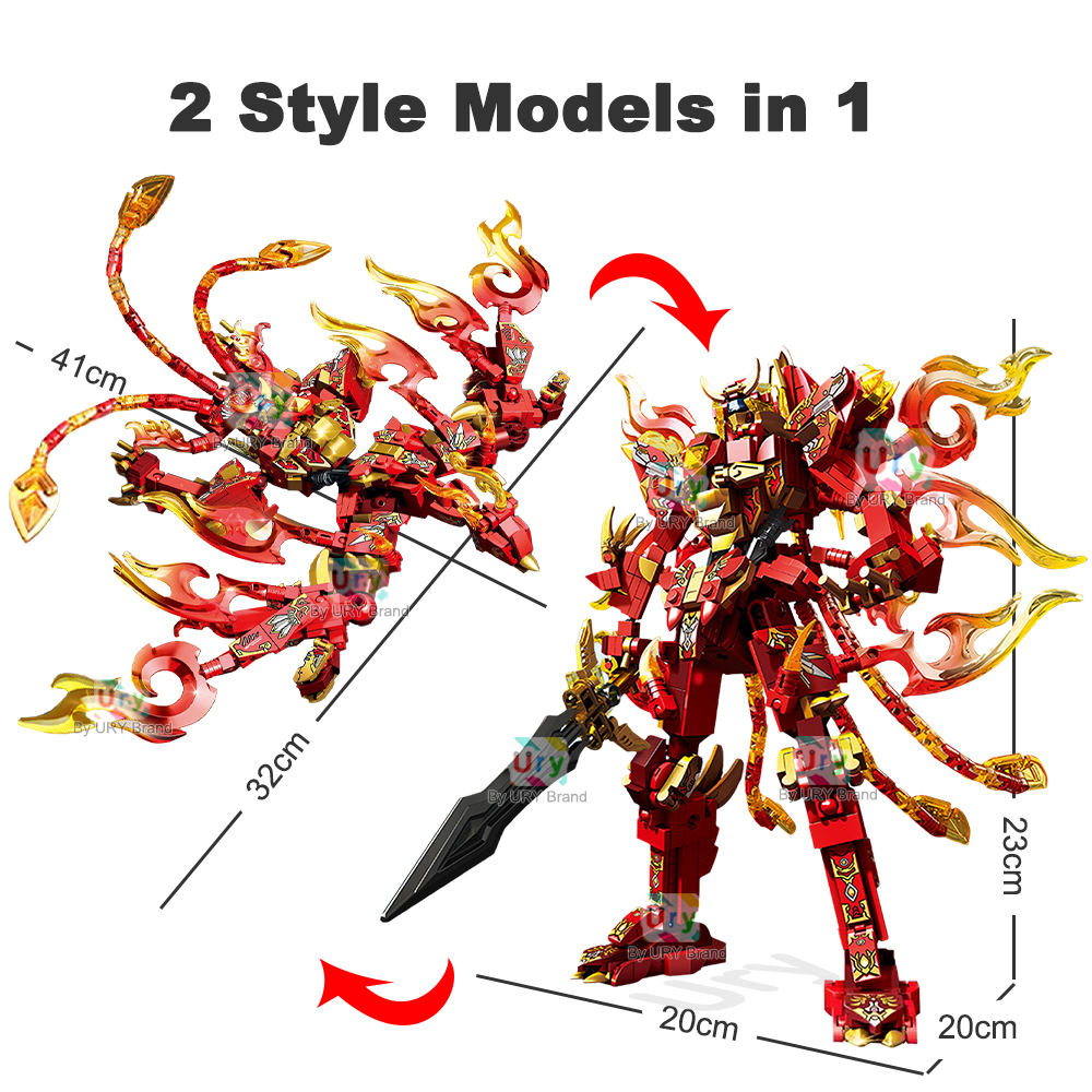 2in1 Ninja Movie Red Warrior R - đánh giá và giá Board Game Unmatched