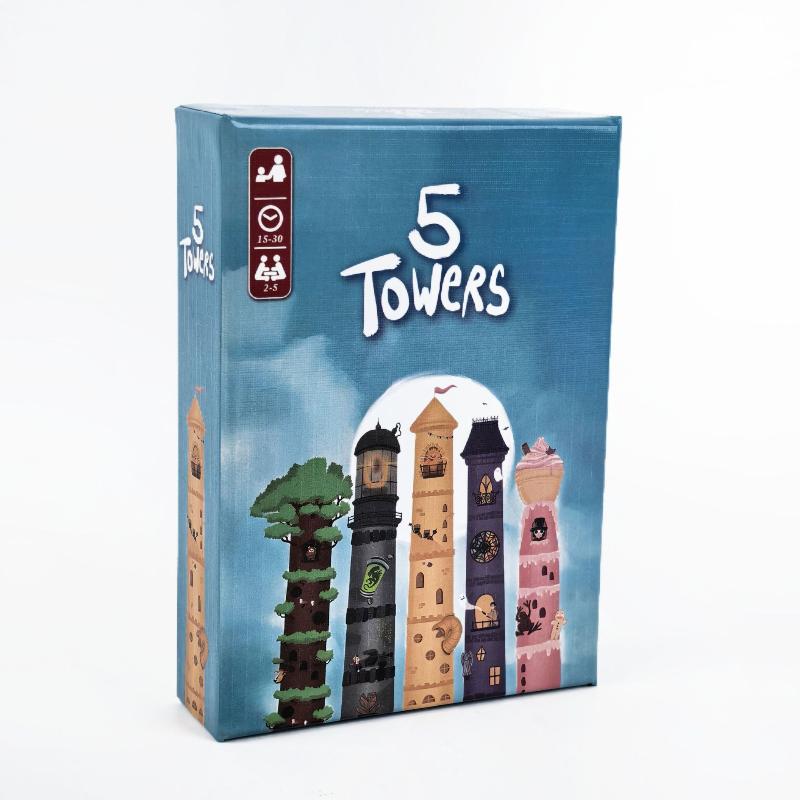 1 Set 5 Towers Board Game 2-6  - đánh giá và giá Board Game For 5 Players