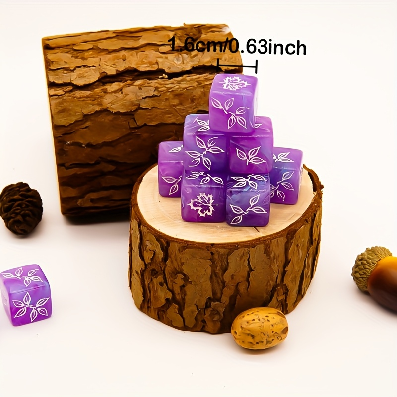 10PCS Unique Maple Leaf Dice S - đánh giá và giá Board Game Unmatched