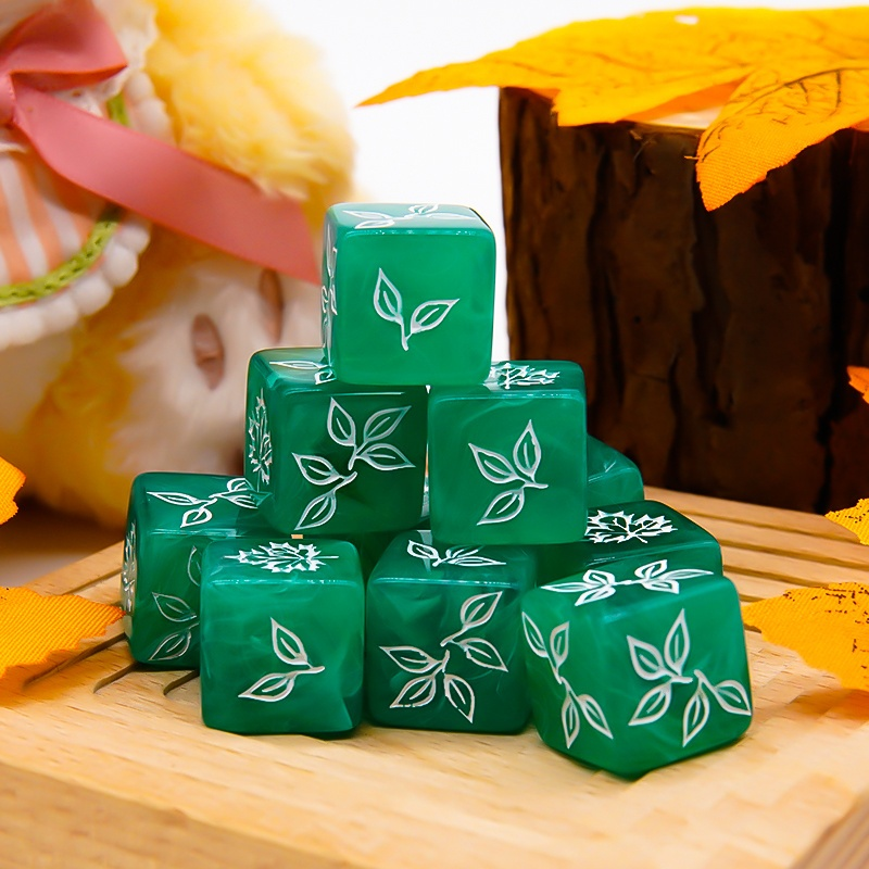 10PCS Unique Maple Leaf Dice S - đánh giá và giá Board Game Unmatched
