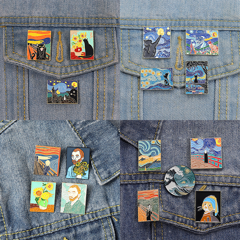 Fun Van Gogh Oil Painting Enam - đánh giá và giá Board Game Bang