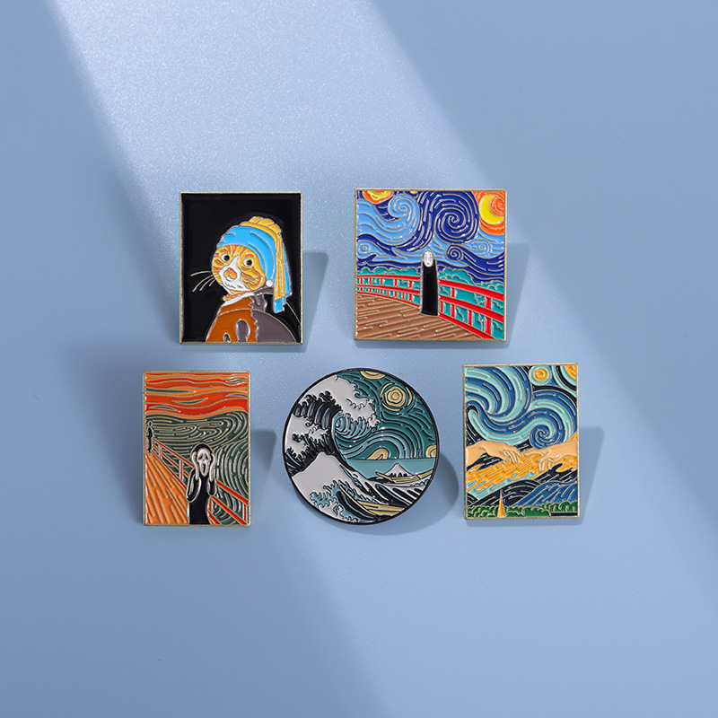 Fun Van Gogh Oil Painting Enam - đánh giá và giá Board Game Bang