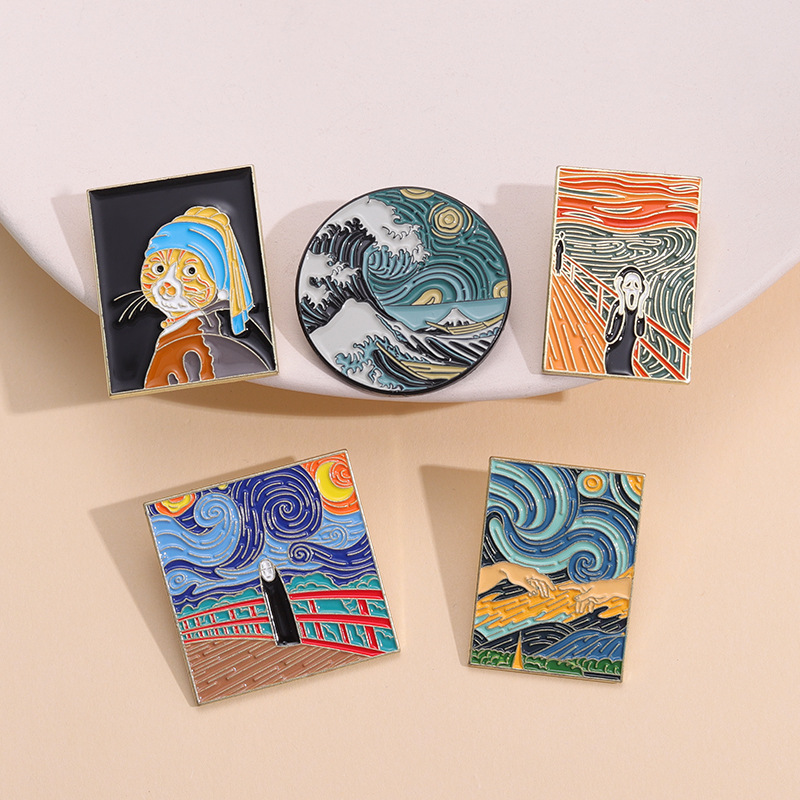 Fun Van Gogh Oil Painting Enam - đánh giá và giá Board Game Bang
