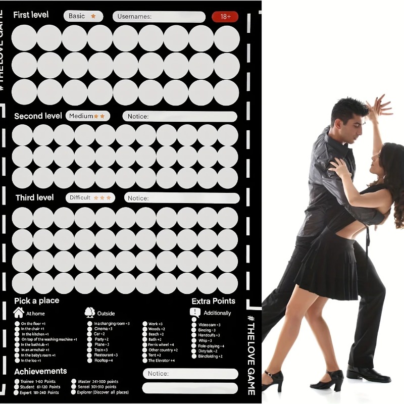 100 Sex Position Scratch Poste - đánh giá và giá Board Game Unmatched