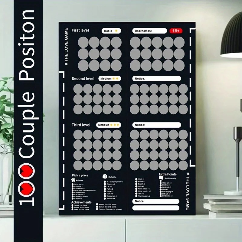 100 Sex Position Scratch Poste - đánh giá và giá Board Game Unmatched