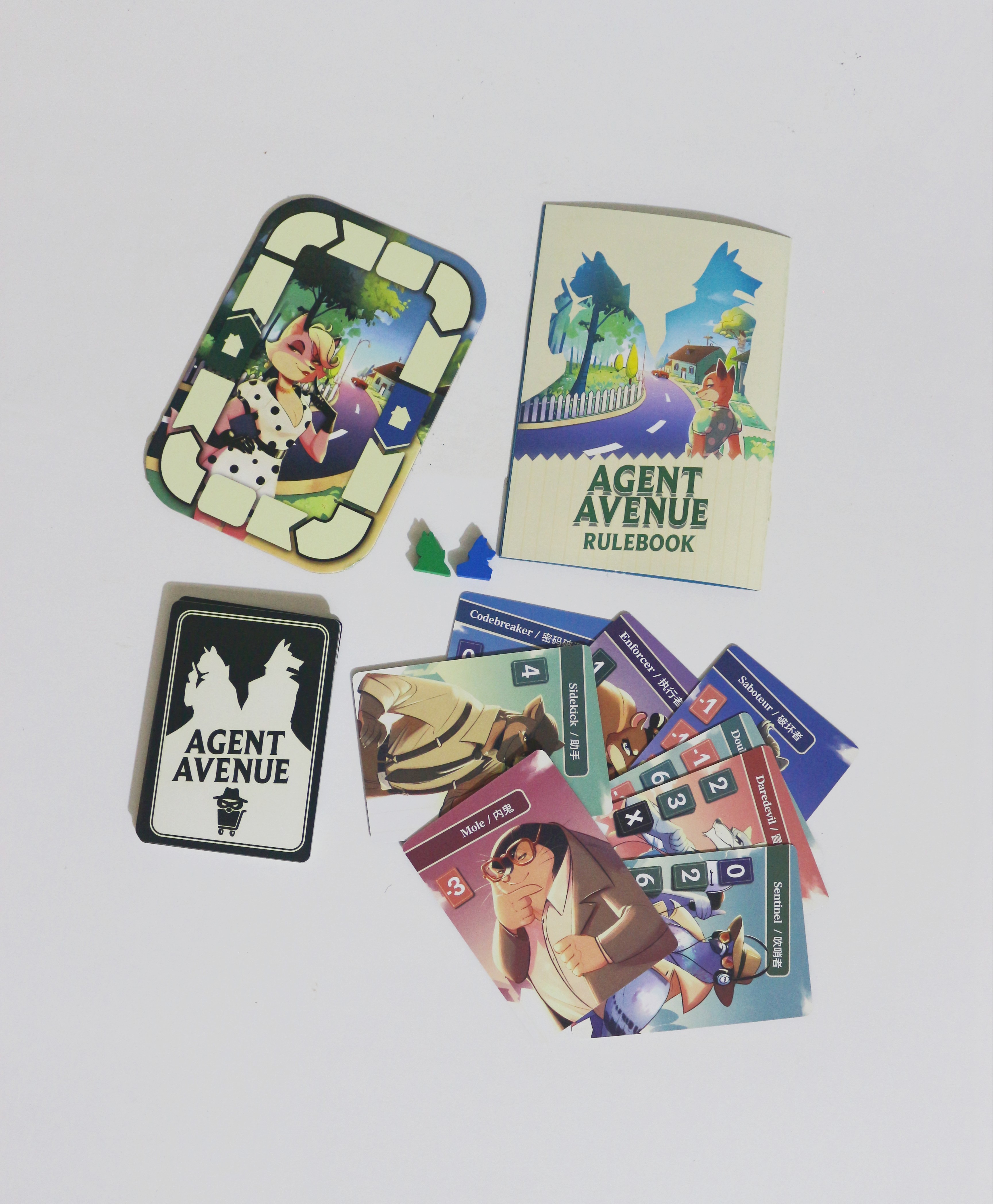 Agent Avenue board game - ‎Dev - đánh giá và giá Board Game Coup