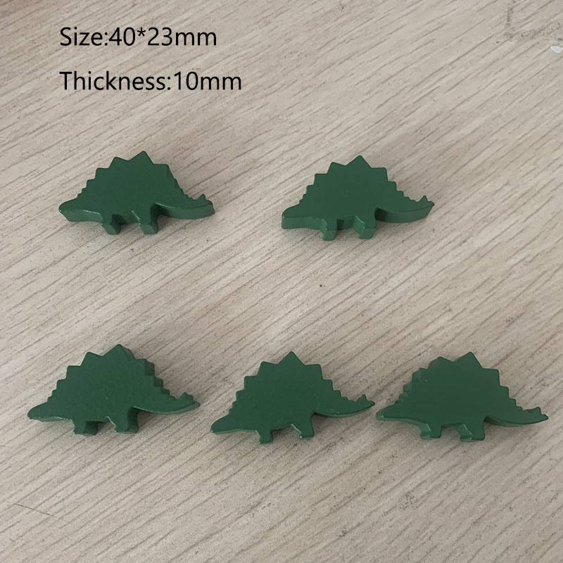 5 Pcs/set Wooden Dinosaur Boar - đánh giá và giá Board Game Wingspan