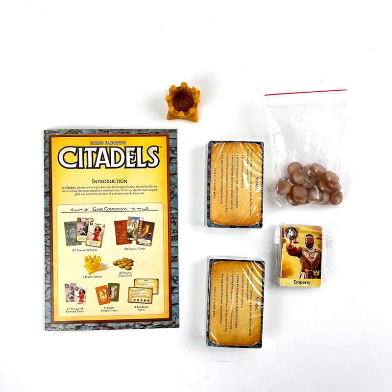 Citadels  Revised Edition Clas - đánh giá và giá Board Game Risk