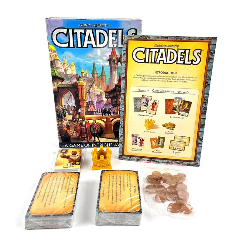 Citadels  Revised Edition Clas - đánh giá và giá Board Game Risk
