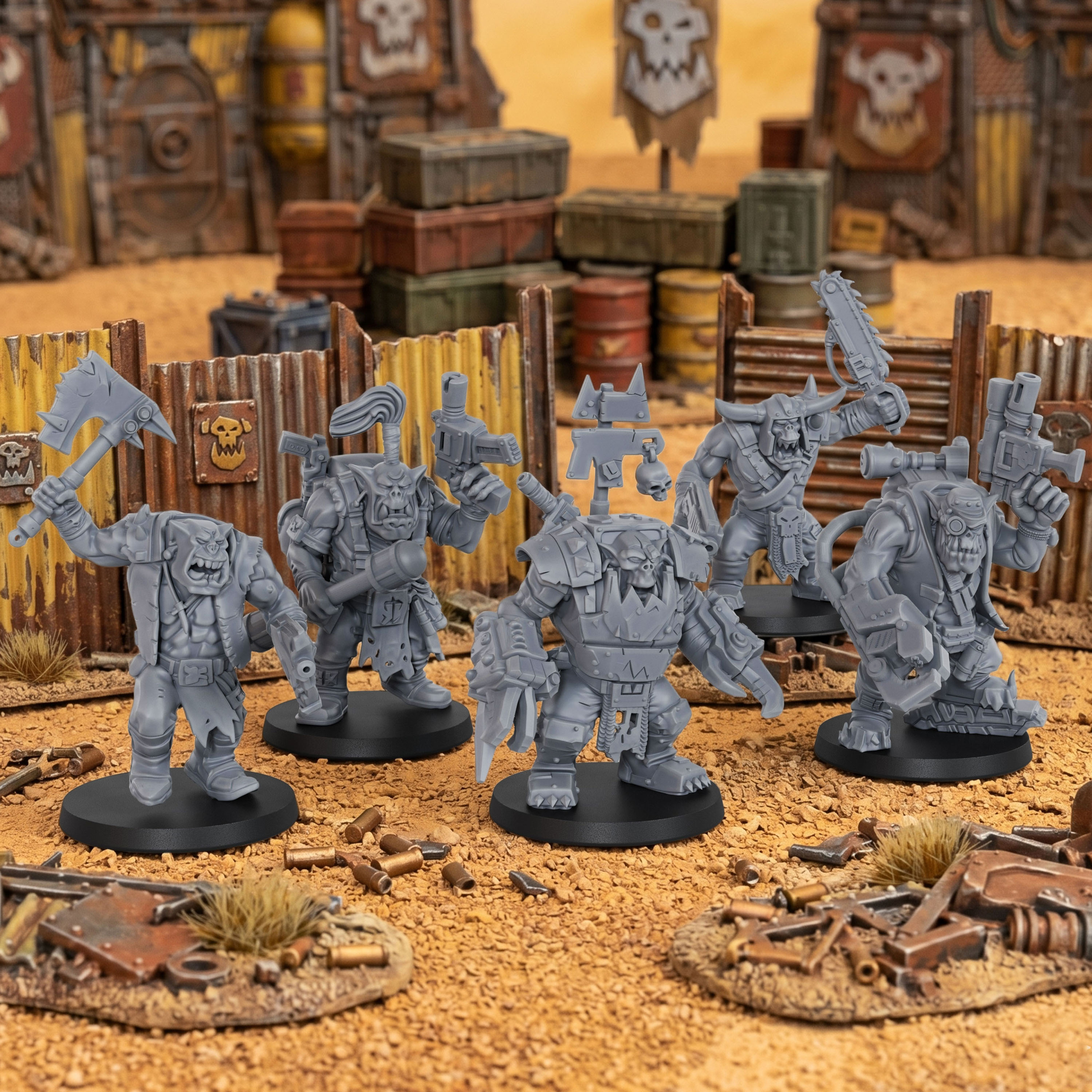 Sci-Fi Orc Squad Miniature Set - đánh giá và giá Board Game Dune