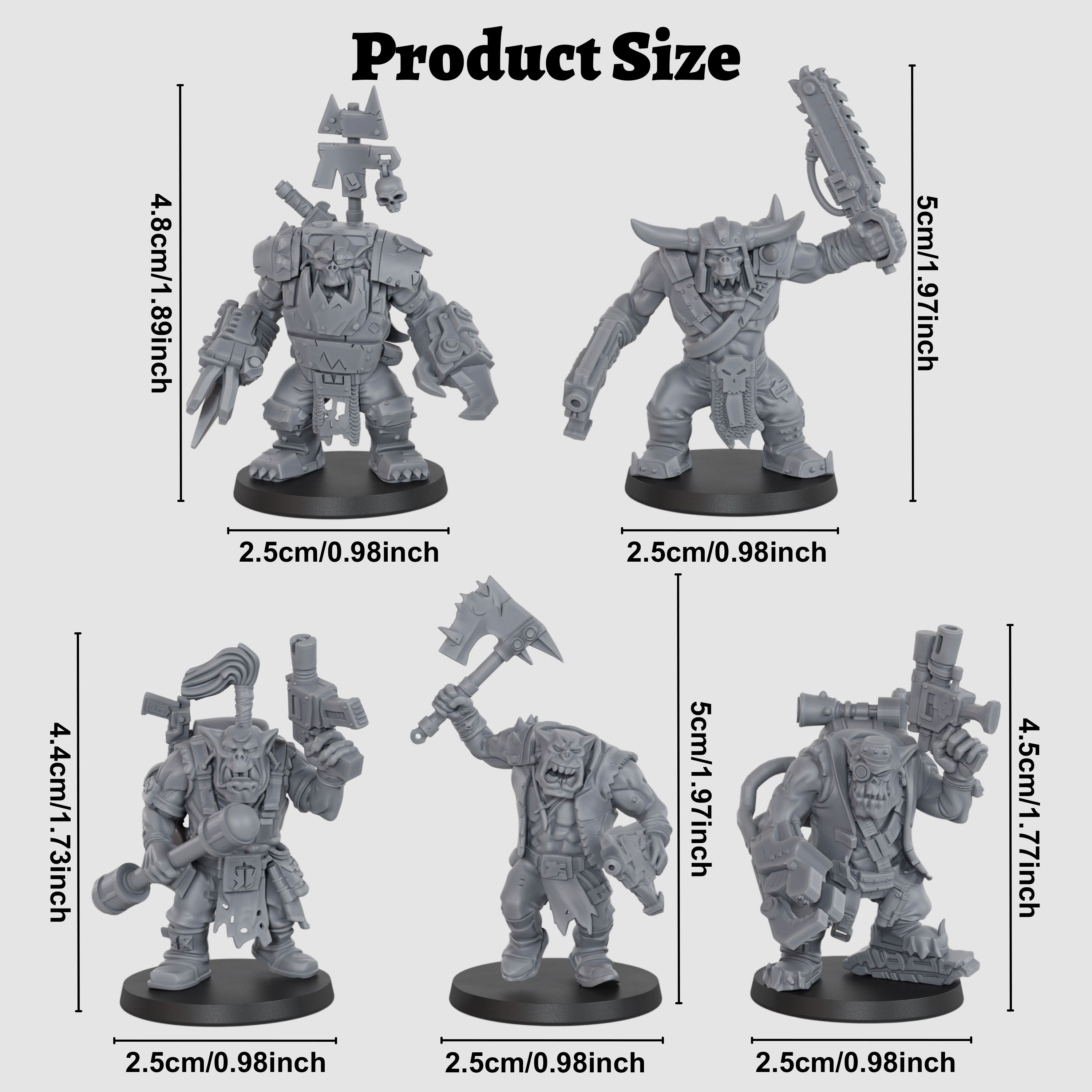 Sci-Fi Orc Squad Miniature Set - đánh giá và giá Board Game Dune