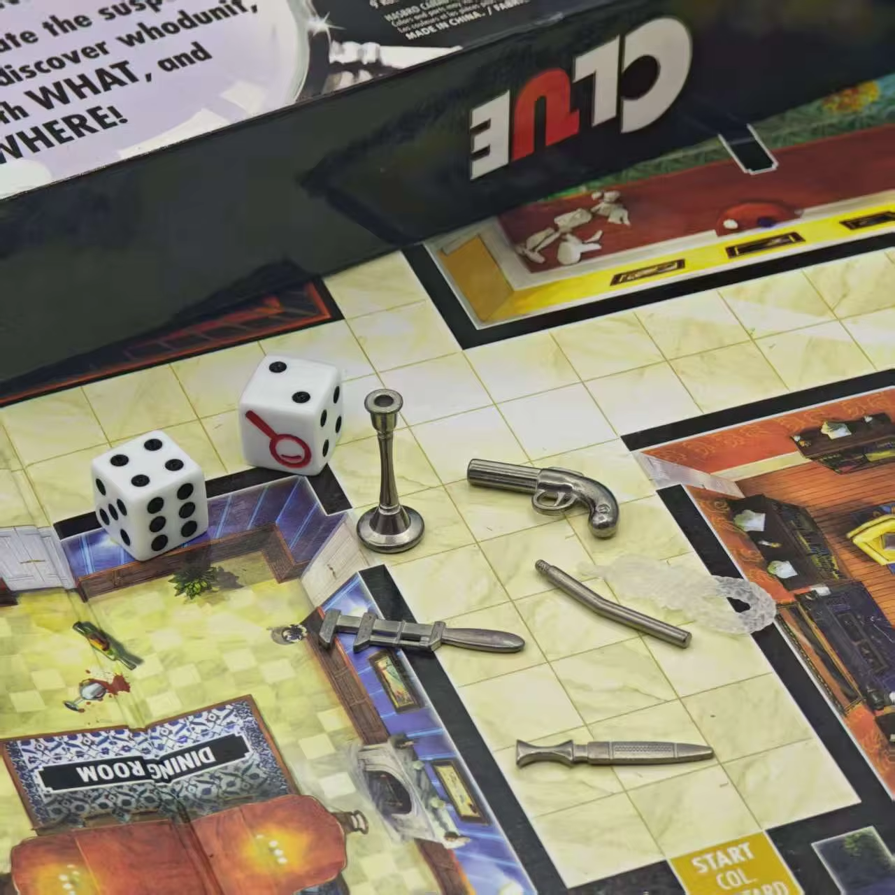 Clue Board Game - Classic Murd - đánh giá và giá Board Game Risk