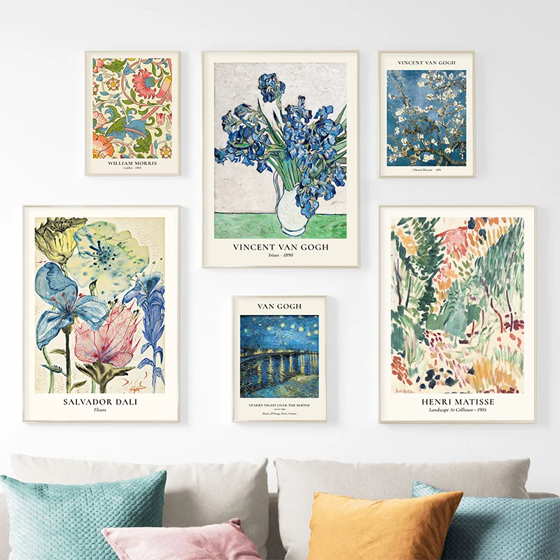 Van Gogh Star Vase Series Wall - đánh giá và giá Board Game Bang
