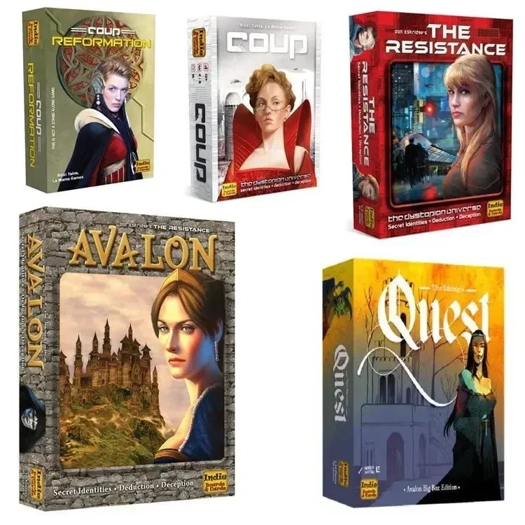 Board game The Resistance Aval - đánh giá và giá Board Game Risk