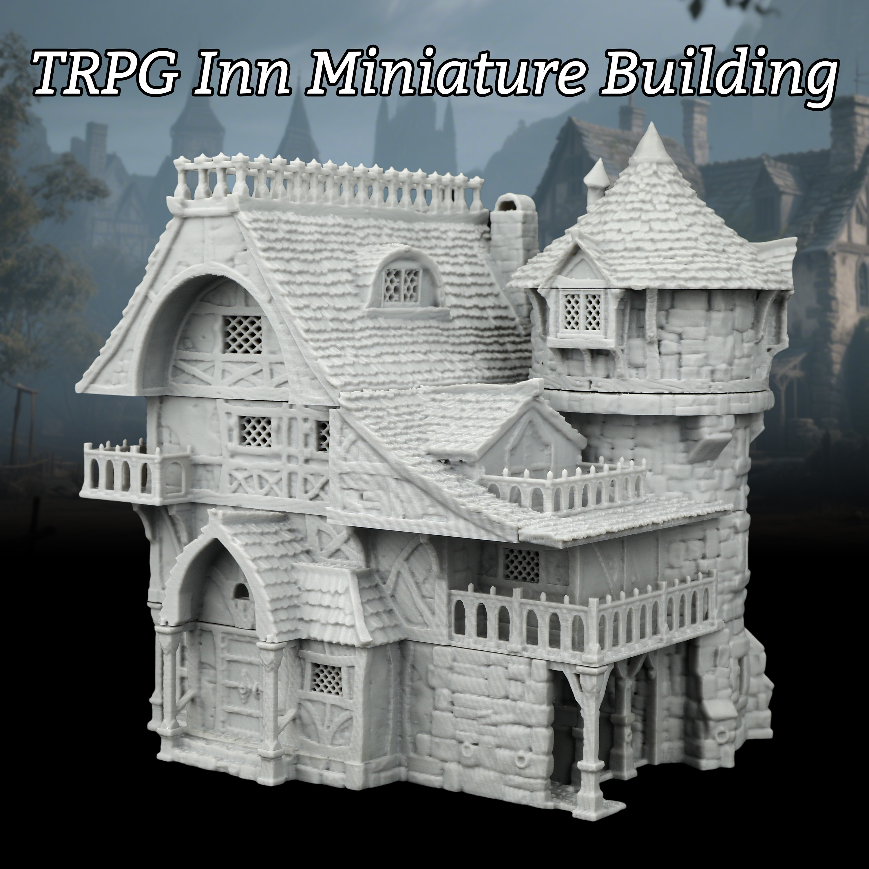 Fantasy Inn Miniature Building - đánh giá và giá Board Game Dune