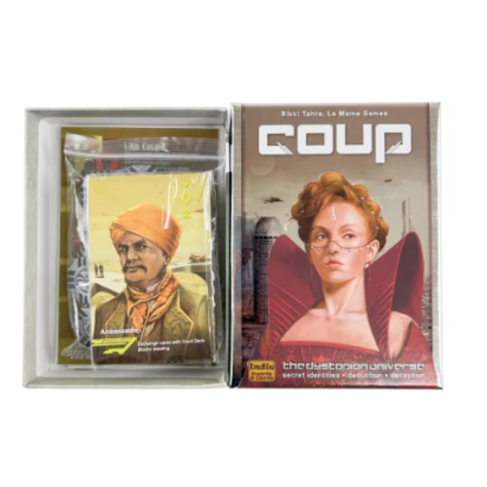 Indie Boards and Cards | Coup  - đánh giá và giá Board Game Coup