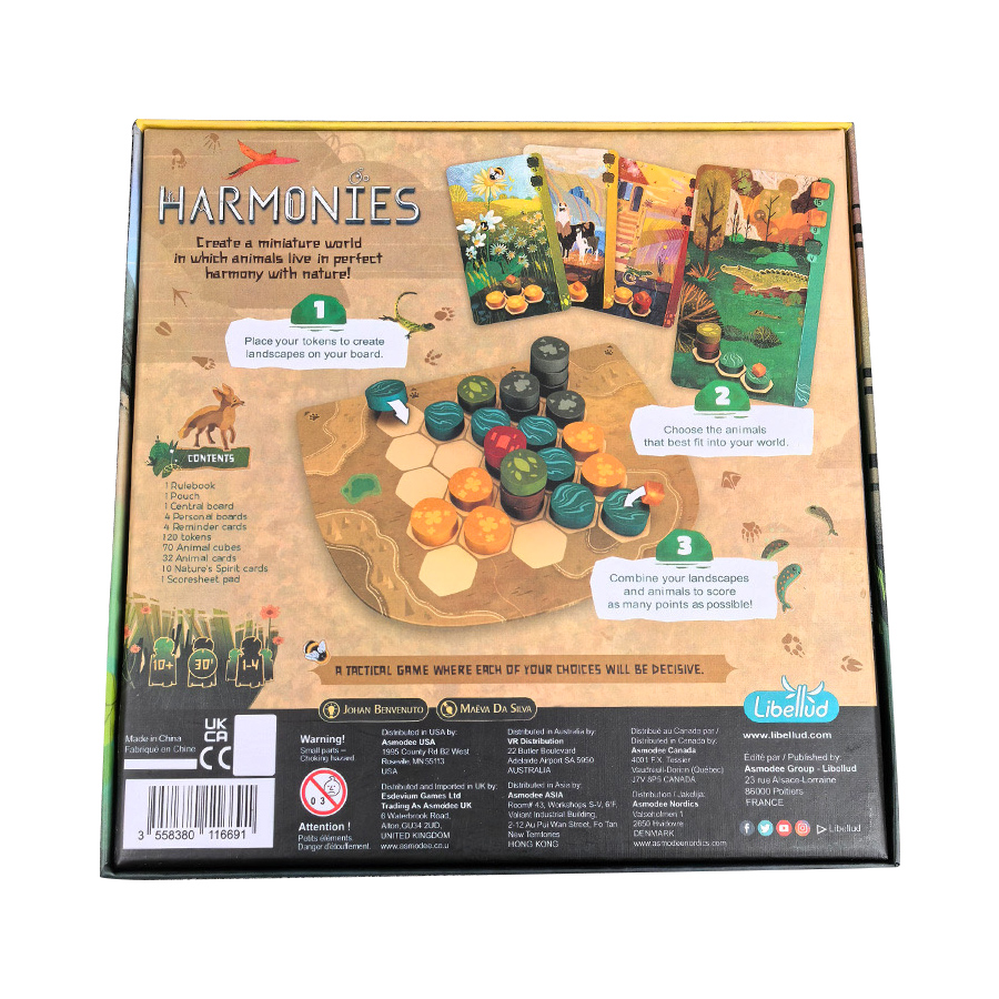 Harmonies - Board Games - Crea - đánh giá và giá Board Game Risk