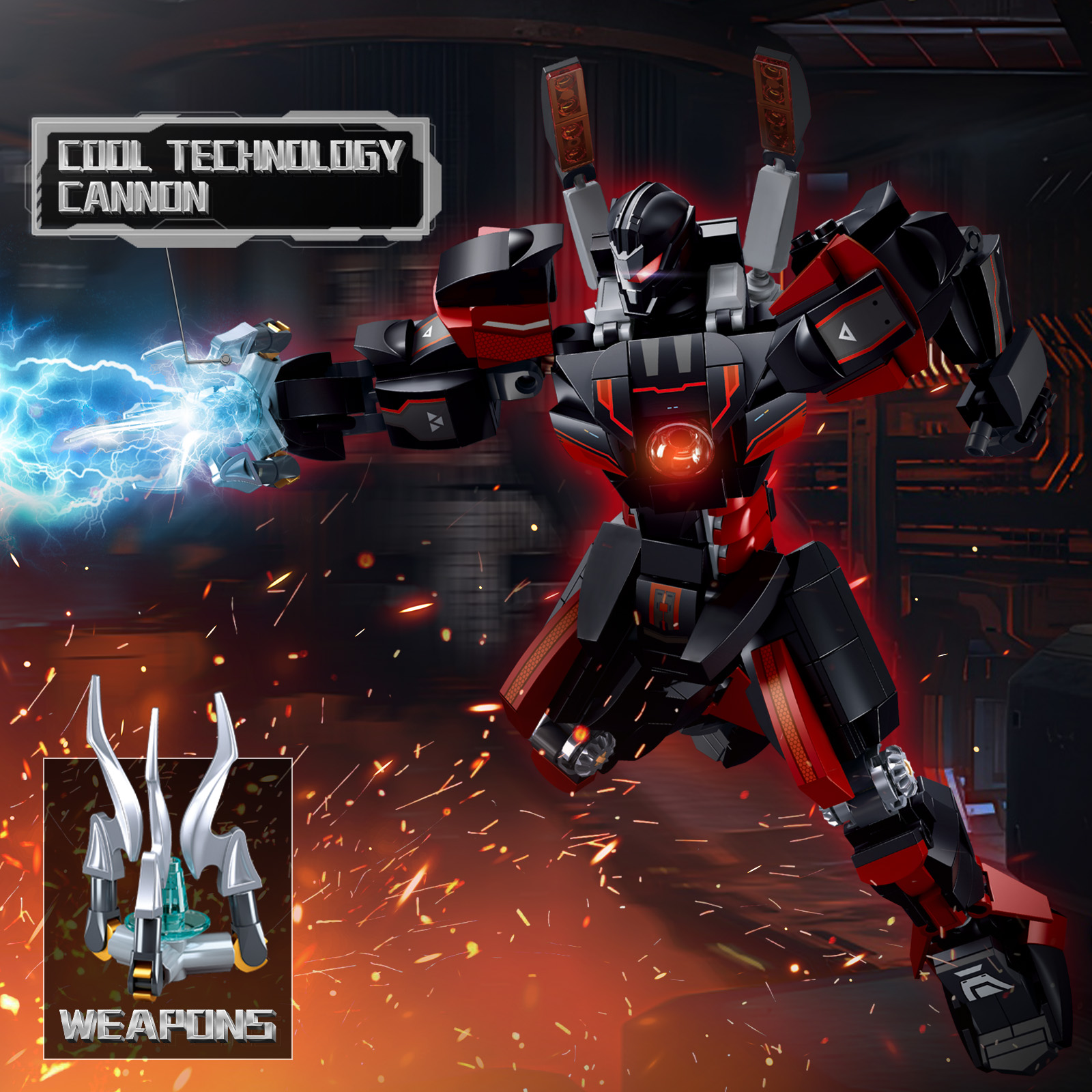 585PCS Dark Wanderer Mecha Bui - đánh giá và giá Board Game Unmatched