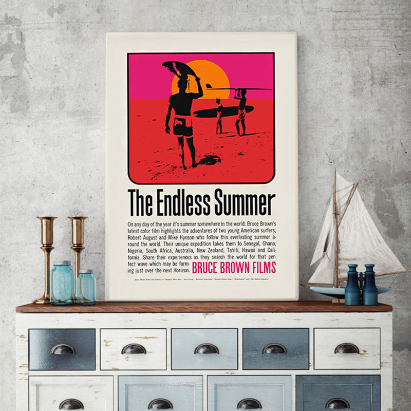 The Endless Summer Canvas Prin - đánh giá và giá Board Game Bang