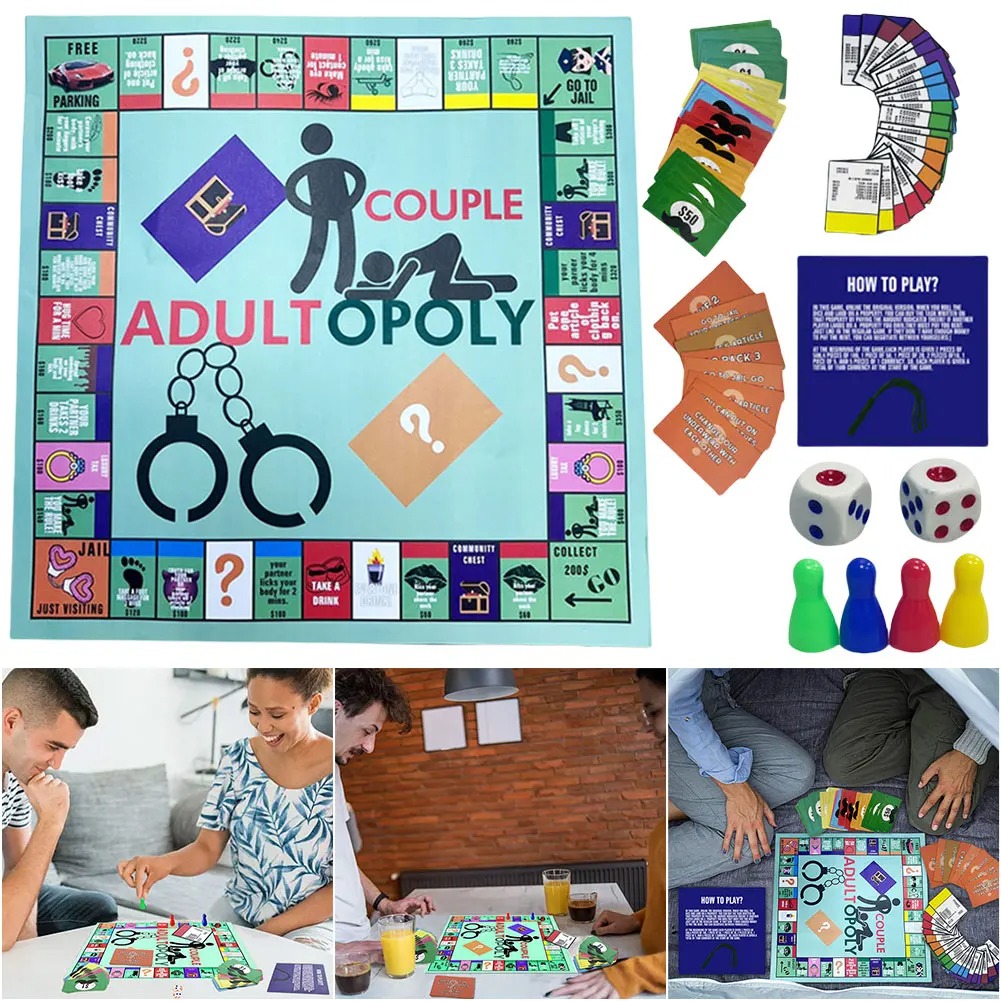 Adultopoly Board Game Couple A - đánh giá và giá Board Game Unmatched