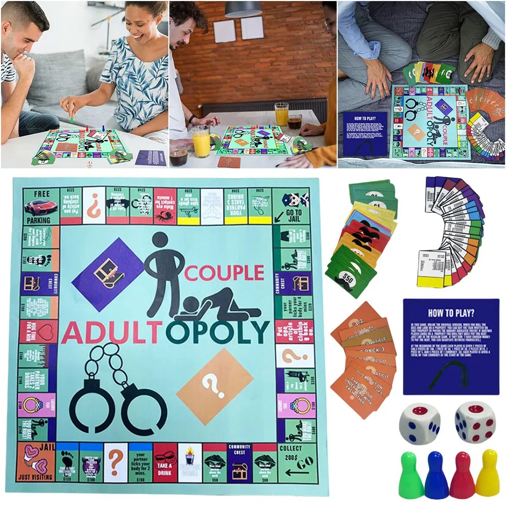 Adultopoly Board Game Couple A - đánh giá và giá Board Game Unmatched
