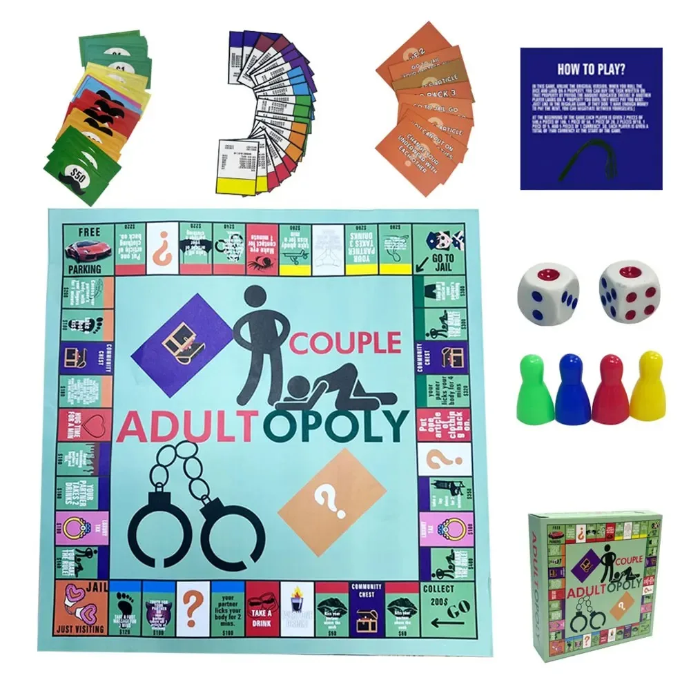 Adultopoly Board Game Couple A - đánh giá và giá Board Game Unmatched
