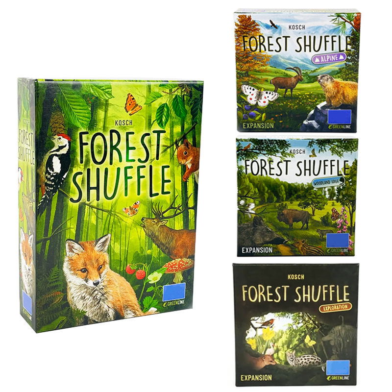 Forest Shuffle Board Game - Cl - đánh giá và giá Board Game Wingspan