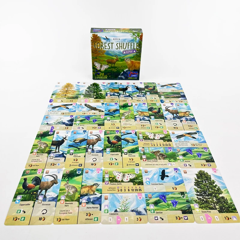 Forest Shuffle Board Game - Cl - đánh giá và giá Board Game Wingspan