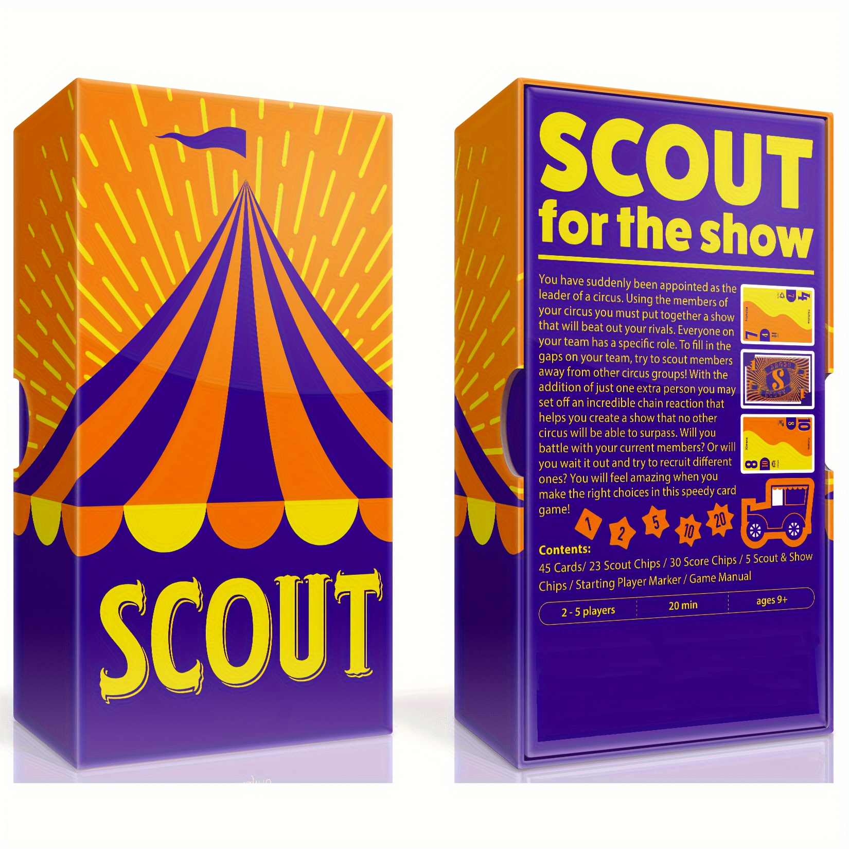 SCOUT SDJ Award-winning Board  - đánh giá và giá Board Game For 5 Players