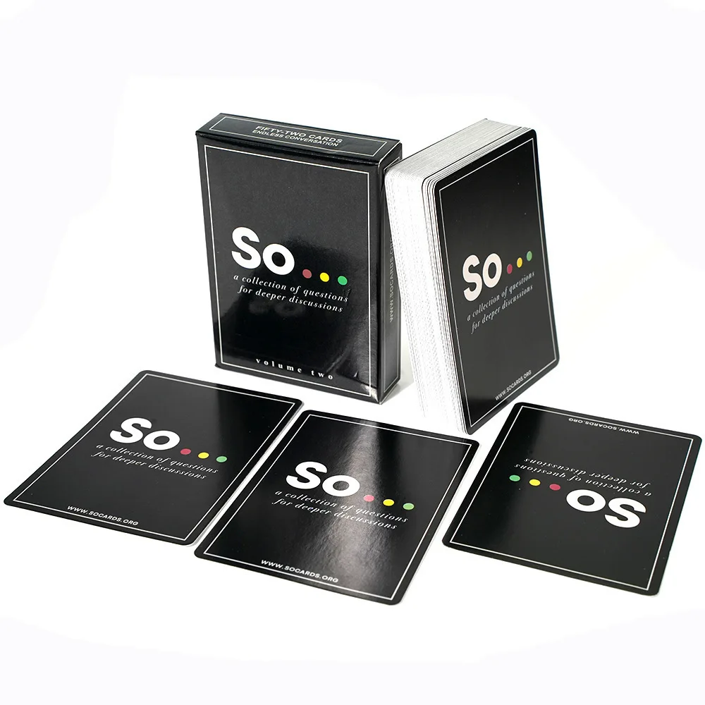 High Quality So Cards Conversa - đánh giá và giá Board Game Question
