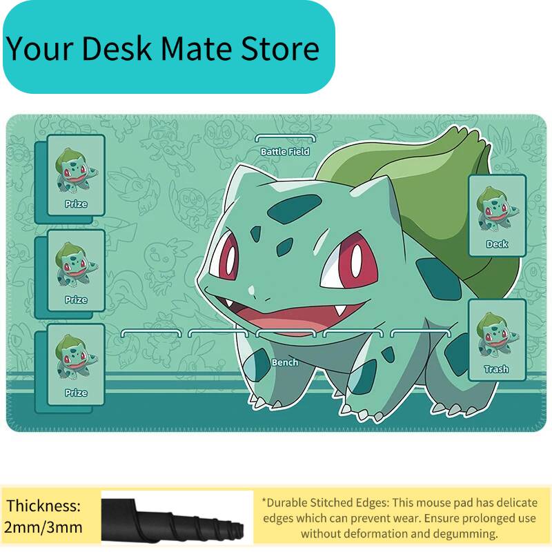600X350X2Mm Diy Ptcg Bulbasaur - đánh giá và giá Board Game Solo