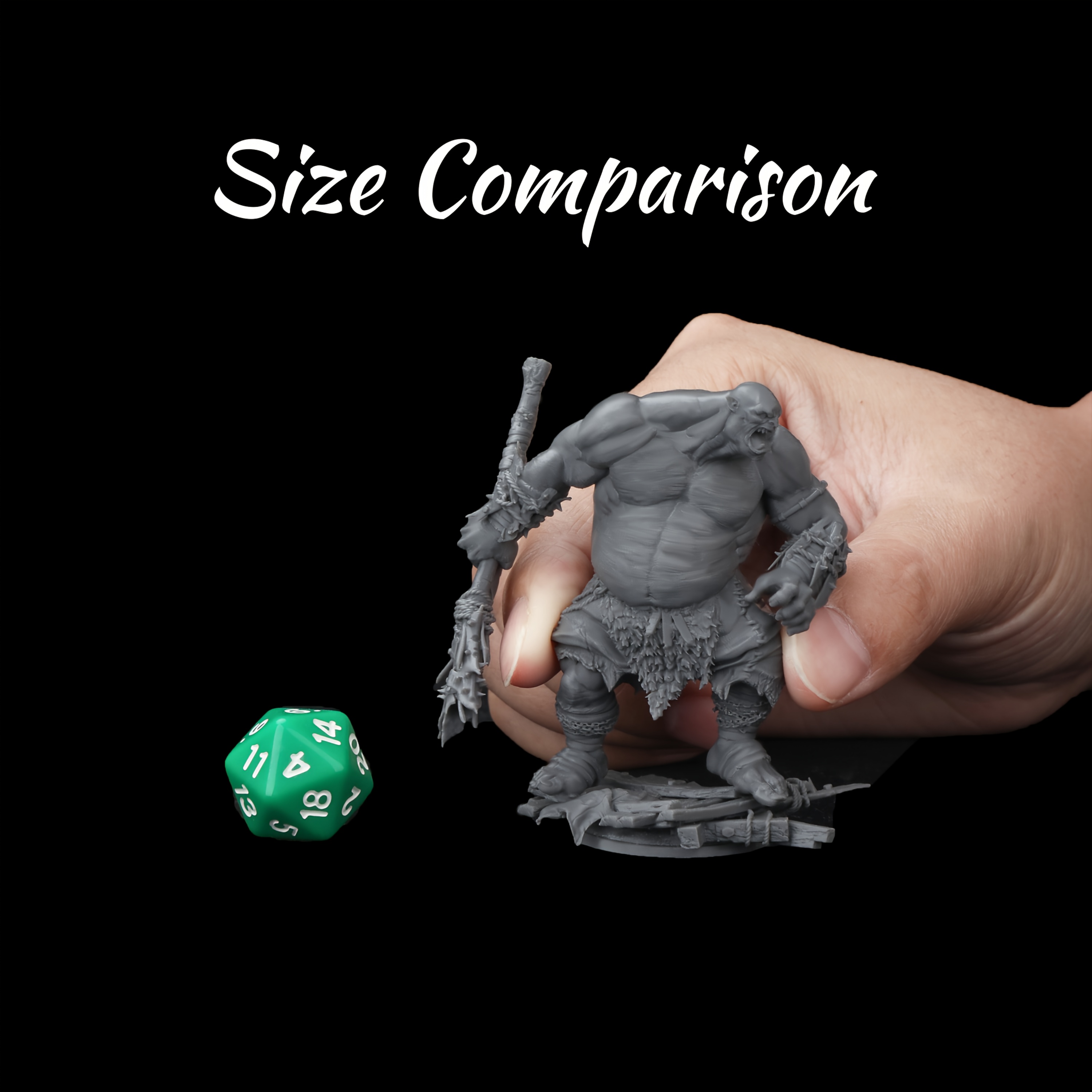 TTRPG Ogre Monster Miniature - - đánh giá và giá Board Game Dune