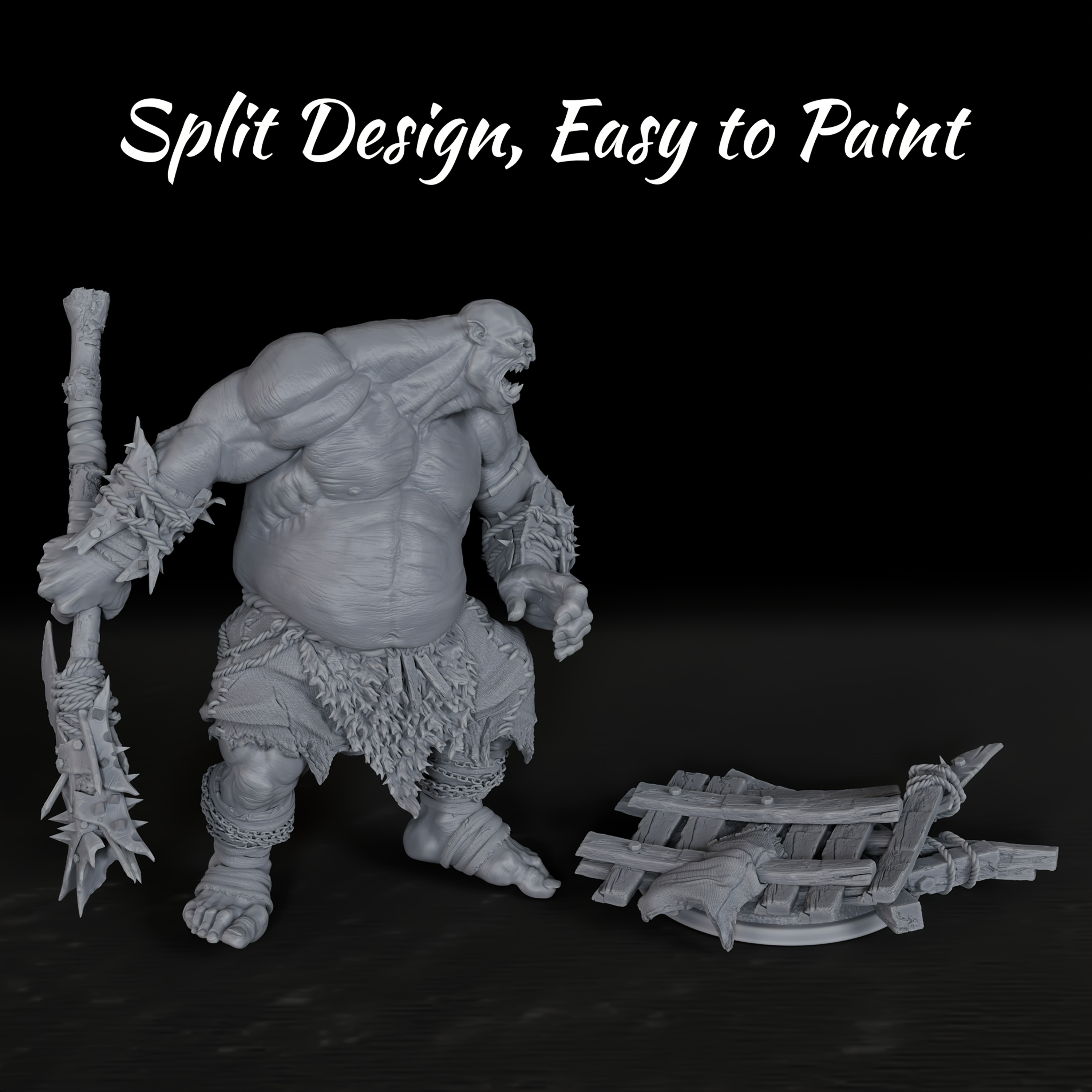 TTRPG Ogre Monster Miniature - - đánh giá và giá Board Game Dune