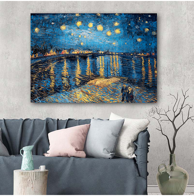 Van Gogh Starry Night Abstract - đánh giá và giá Board Game Bang