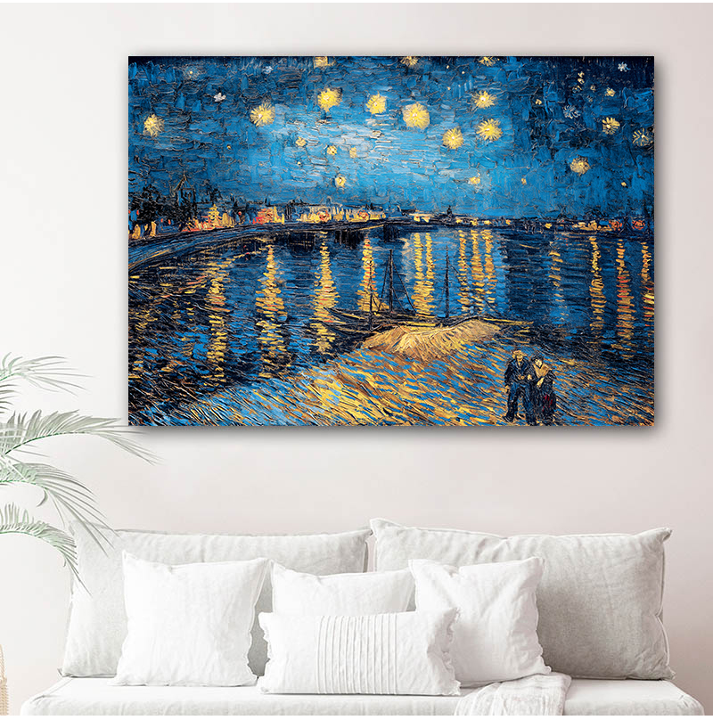 Van Gogh Starry Night Abstract - đánh giá và giá Board Game Bang